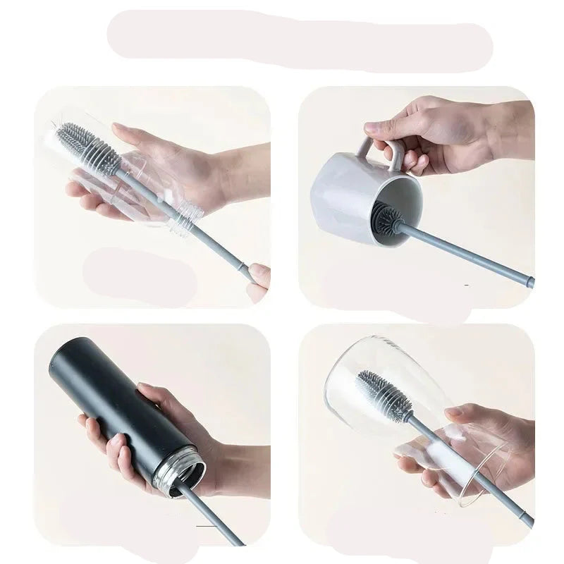 EscovaSoft. Escova de Silicone para Limpeza. [PRATICA E CONFORTO]