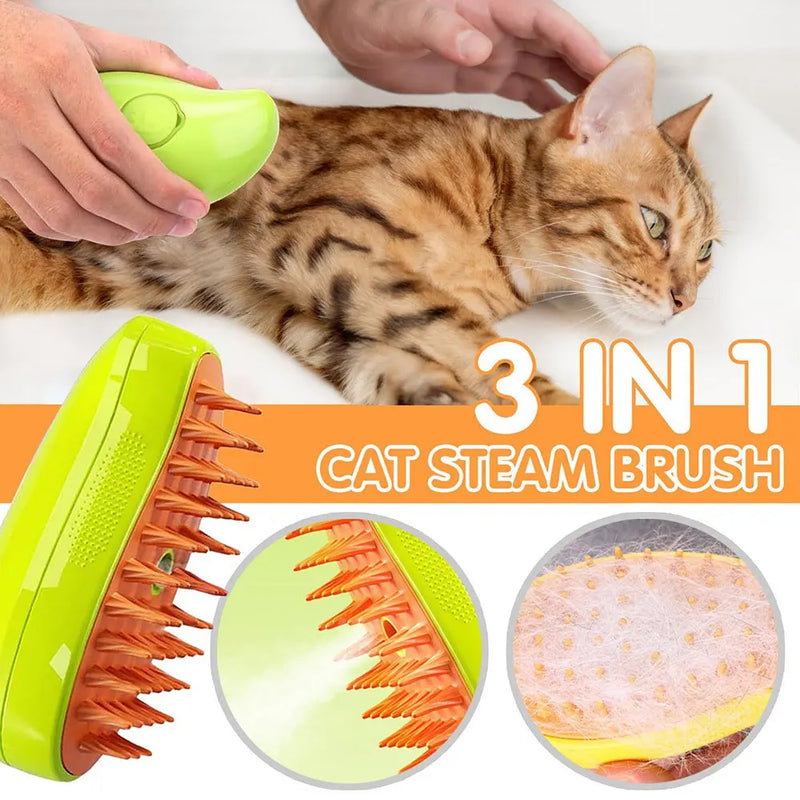 LimpaCatDog. Escova Elétrica para Cães-Gatos [CUIDADOS E CONFORTO PET]
